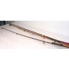 Image 5 : Box Lot of Older 7 Fishing Poles in Various Lengths and Reels 