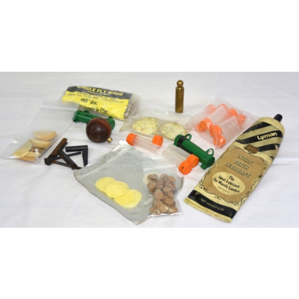 Black Powder 3 Wrenches, Measure Starter, Wads, Speed Loaders Etc.