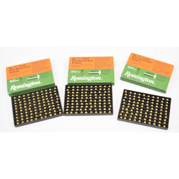 300 Pieces Remington 7 1/2 Small Rifle Bench Rest Primers
