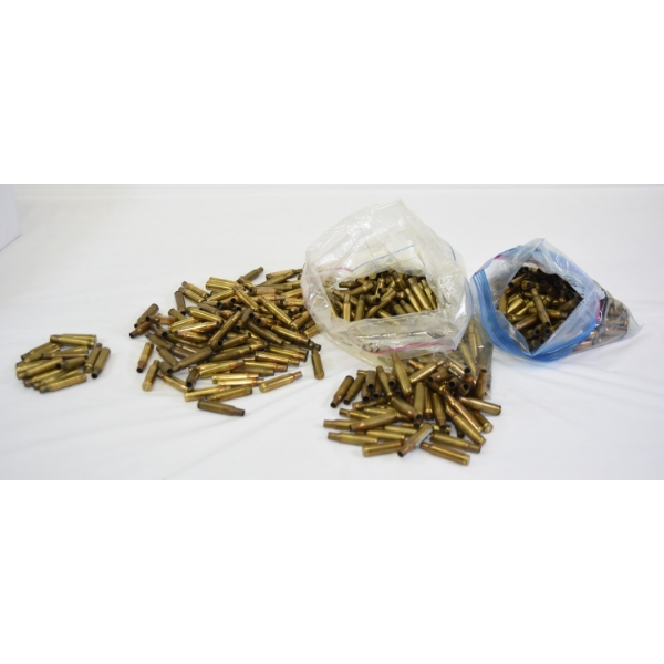 2.6KG Box Containing Assorted Brands & Caliber Shot Brass