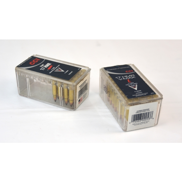 59 Rounds CCI 17 HMR V-Max 17gr. Ammunition