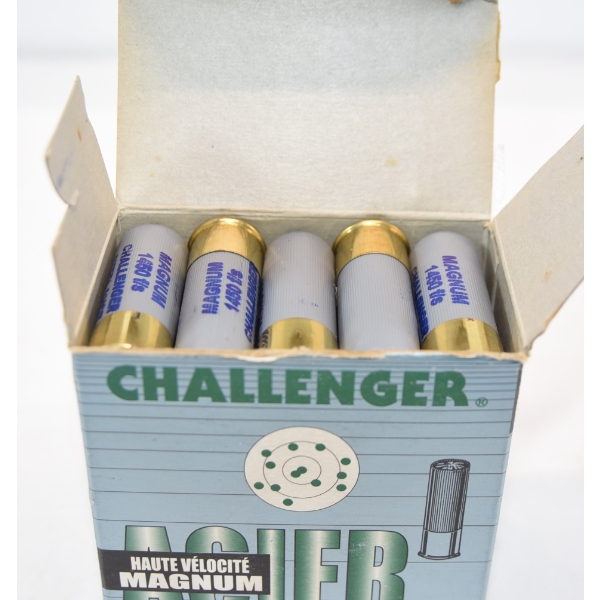 25 Rounds Challenger 12ga 2 3/4” Steel 1 1/8oz BB Shot Ammunition