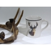 Image 3 : Antler Candle Holder & 2 Deer Coffee Mugs 