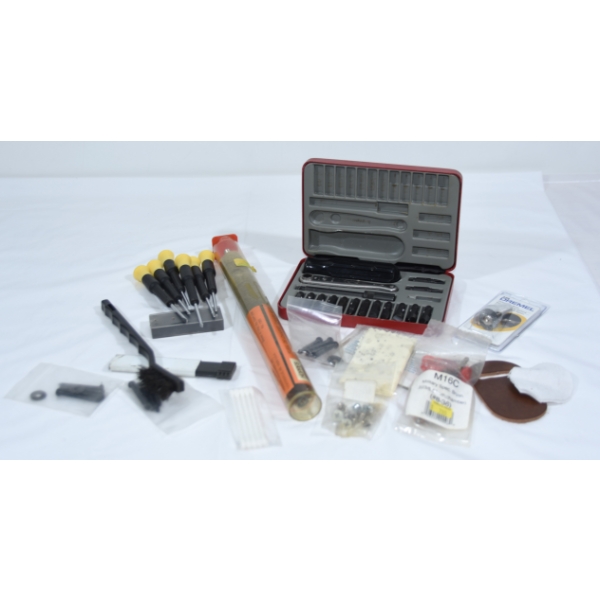 Box Lot Gun Cleaning Supplies