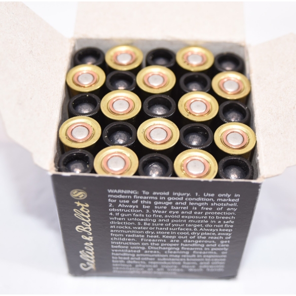 25 Rounds Sellier & Bellot Self Defense .410 Gauge 2-1/2" Ammunition