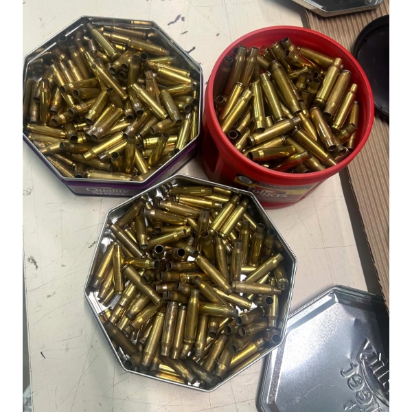3 Containers 308 Brass