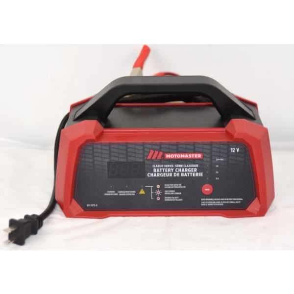 MotoMaster 12V Classic Series Battery Charger 