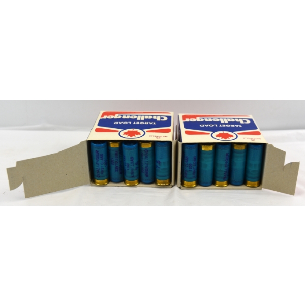 50 Rounds Challenger  Shot Shells  12 Gauge 2 3/4" /70mm N=7.5 Ammunition 