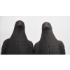 Image 3 : 6 Hard Crow Decoys W/ Flambeau Decoy Mesh Bag