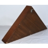 Image 3 : 1 Wood Frame Hinged Glass Display Case & 1 Angled Wood Frame Display Case