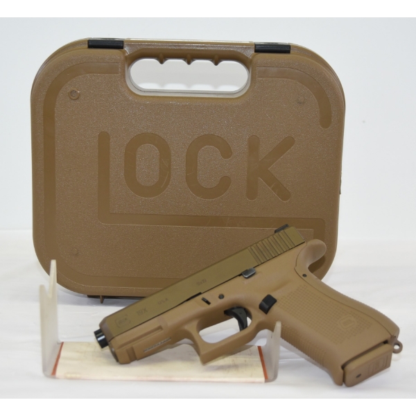 Glock 19X Semi Automatic 9MM Caliber Handgun With Case