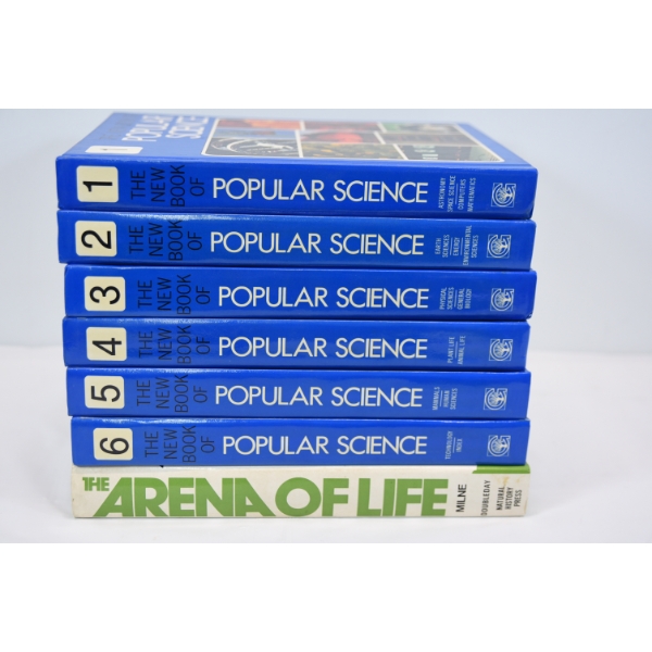 Box Lot Science School Books 