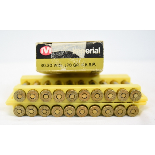 20 Rounds Imperial30-30 Win 170gr. Ammunition