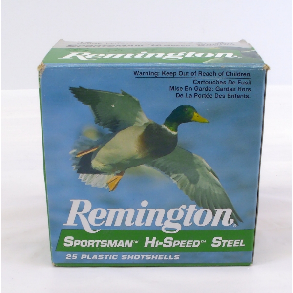 25 Rounds Remington 12 Gauge 3" #4 Shot Ammunition