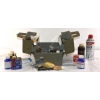 Image 5 : Tackle Box with Assorted Gun Cleaning Equipment & Shell Holders 