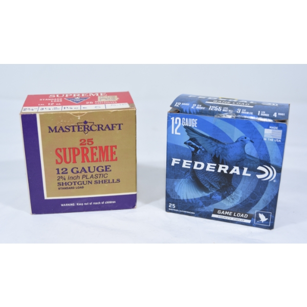 50 Rounds Mixed 12 Gauge Ammunition