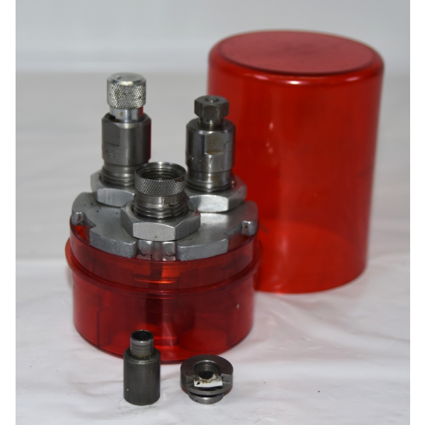Lee Reloading 3 Die Set For 9mm Caliber With Shell Holder With Turret