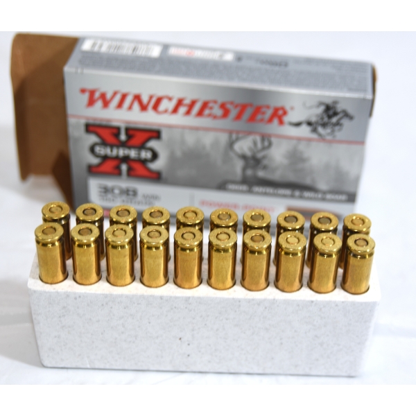 20 Rounds Winchester 308 Win 150 Grain Ammunition 