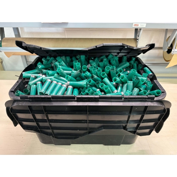 11kg Bin Assorted Brand 12 Gauge & 20 Gauge Hulls 