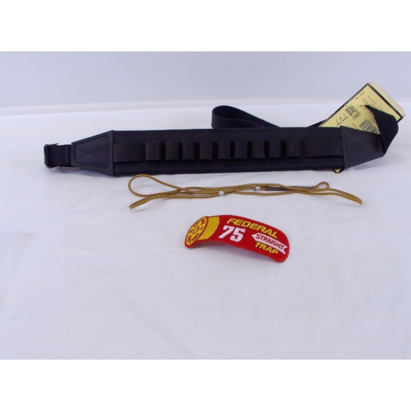 Box Lot Shell Belt, Lanyard and Federal Crest 