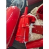 Image 2 : Restored Red Oil Bath Tractor Air Cleaner Assembly with Oil Cup, Intake Pipe & Bracket, Possibly Far