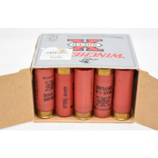 20 Rounds Winchester Drylok 12 Gauge 2-3/4" 4 Shot Ammunition
