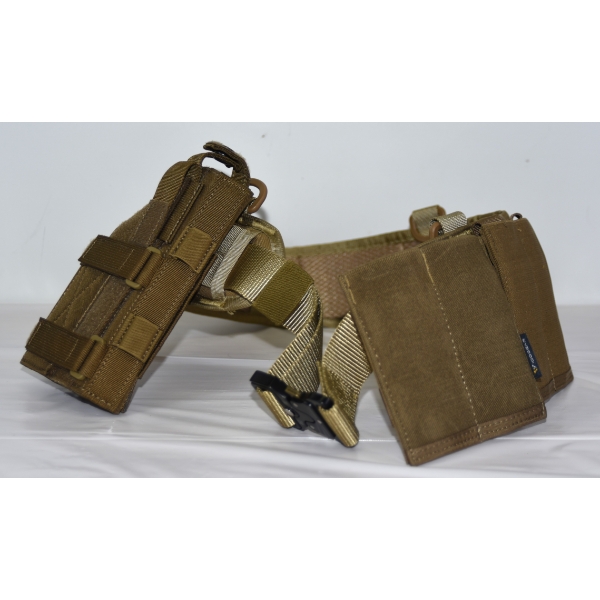 Khaki Battle Adjustable Belt/Holster