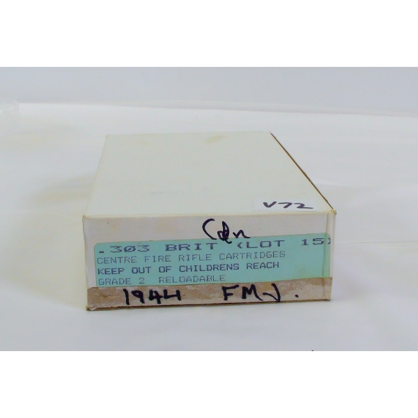 20 Rounds 303 British 1944 FMJ Canadian Issue Ammunition