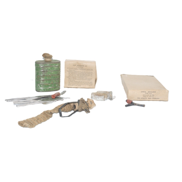 Box Lot Military Field Supplies