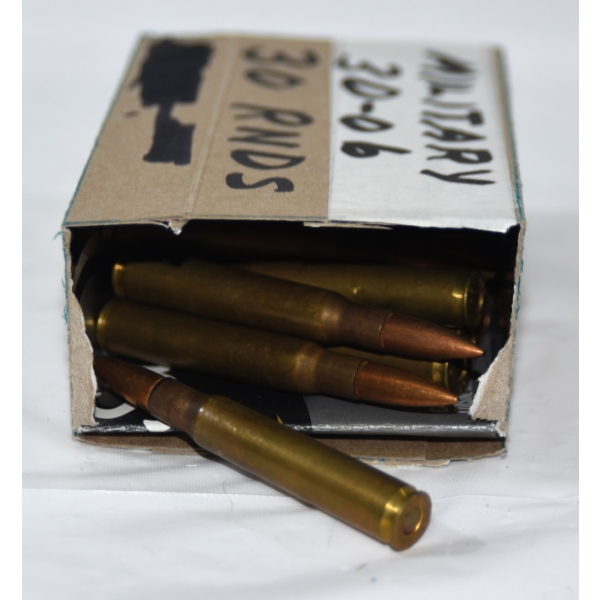 Approximately 30 Rounds Military 30-06 Ammunition 