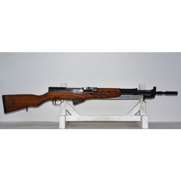 Yugoslavian SKS M59/66 Semi Automatic 7.62x39r Caliber Rifle With Grenade Launcher With Sight