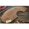 Image 1 : Vintage Steel Crescent-Shaped Tractor Fender / Guard Plate