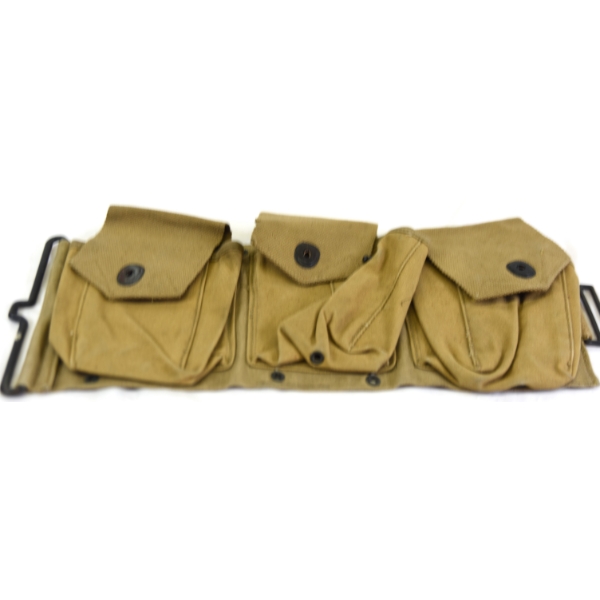 WWII US Army M1918 Assistant BAR Browning Gunner Ammo Belt