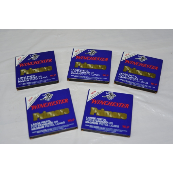 500 Pieces Winchester Large Pistol Primers