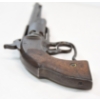 Image 6 : Antique Savage "8" Cap & Ball Revolver Display Case w/Accessories