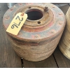 Image 3 : Vintage Riveted Steel Tractor Belt Pulley, Possibly Farmall A / Super A