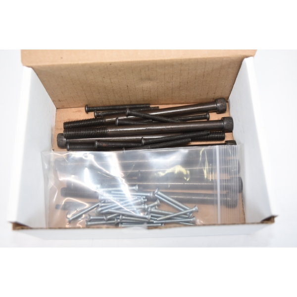 25 Pieces 2 1/2" Full Thread Bolts, 15- 4" Full Thread Bolts, 10- 3/8-16 6" Cap Screws