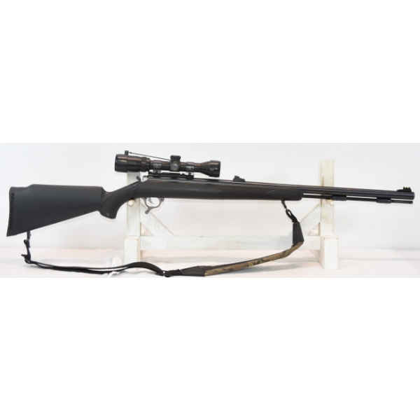 Thompson Center Omega Single Shot .50 Caliber Rifle With Sling And Scope