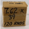 Image 1 : 120 Rounds Unknown 7.62x39 Caliber Ammunition 