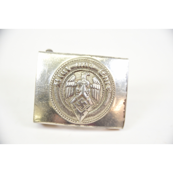 WW II German Hitler Youth Buckle with Makers Mark