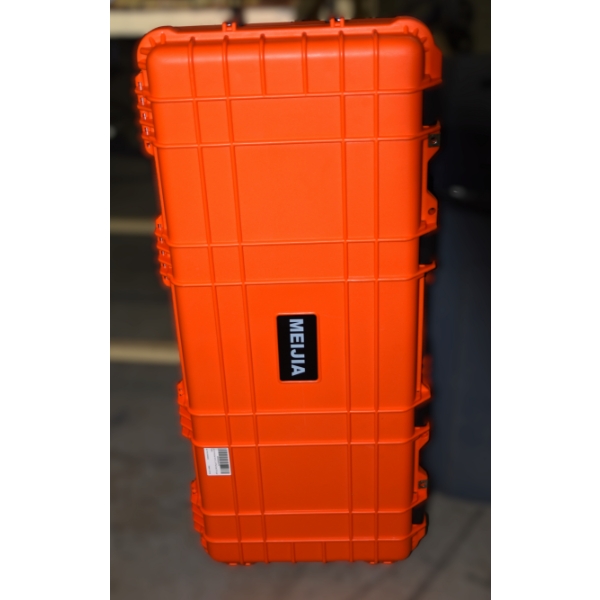 MEIJIA Portable Waterproof All Weather Orange Hard Rifle Case