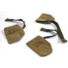 Image 3 : 3 WWII US Military Canvas Rifle Muzzle Cover