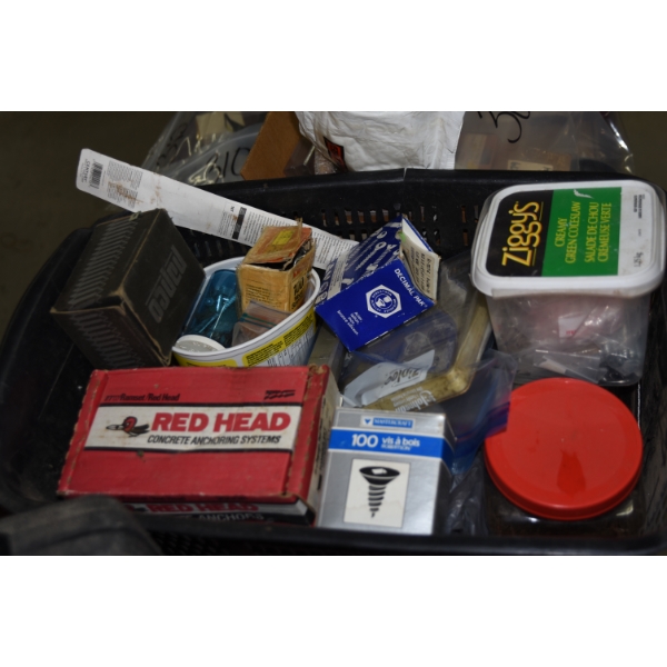 Box Lot Anchors, Screws, Nails & More....