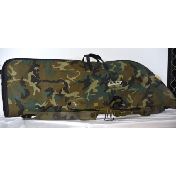 Black Bear Cross Bow With Camouflage Bow Case 