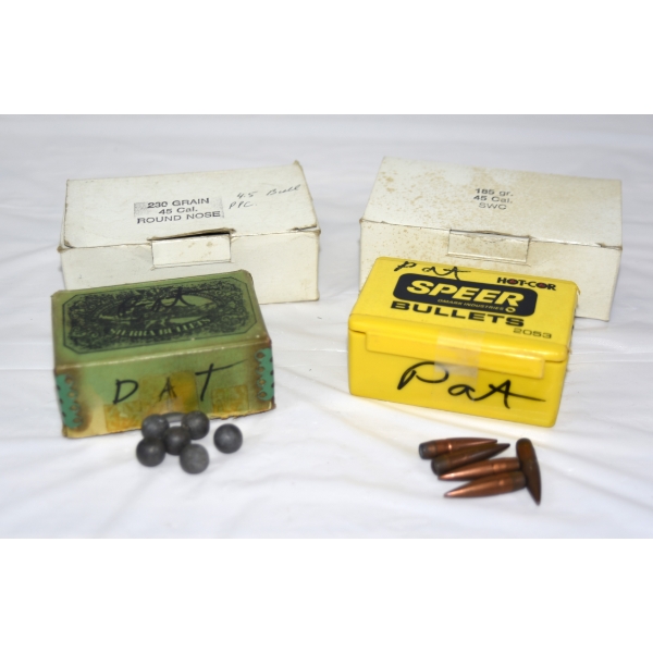 3.6 KG Assorted Caliber Lead And Plated Reloading Bullets