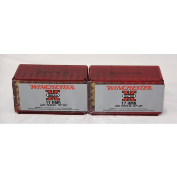 64 Rounds Winchester .17HMR 20gr. Ammunition