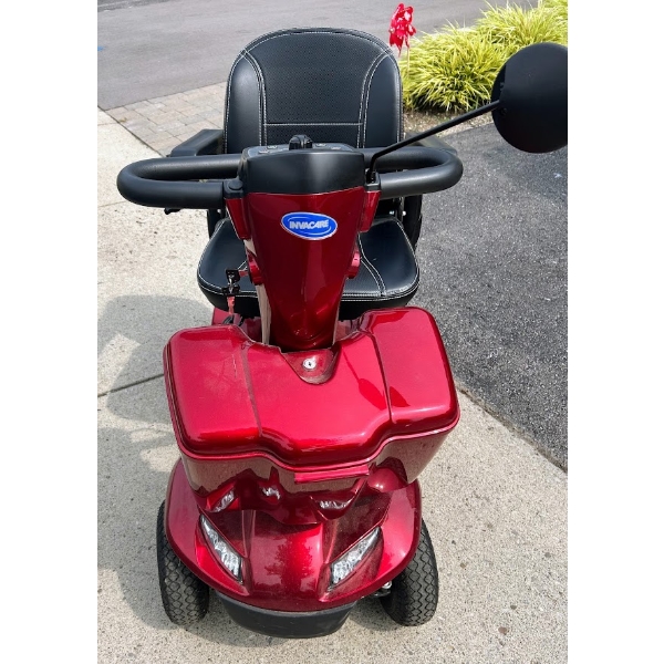 Red Mobility Scooter