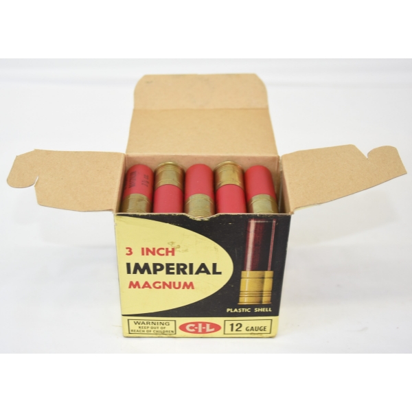 25 Rounds Imperial Steel 12-Gauge 3-in #4 Shotshell Ammunition