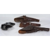 Image 1 : Box Lot Assorted Leather Gun Holsters 