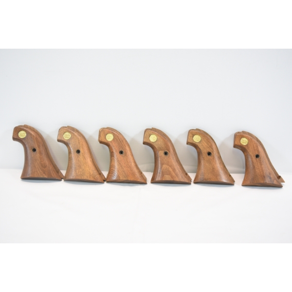 6 Pairs Reck Single Action Wood Grips 